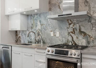 White European Kitchen Remodel